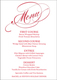 Romantic Script Menu Cards Image 13 of 18